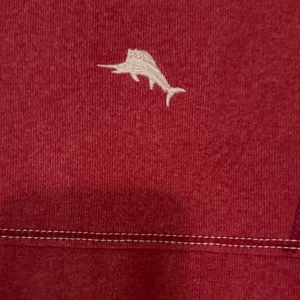 Tommy Bahama Red V-Neck Sweater